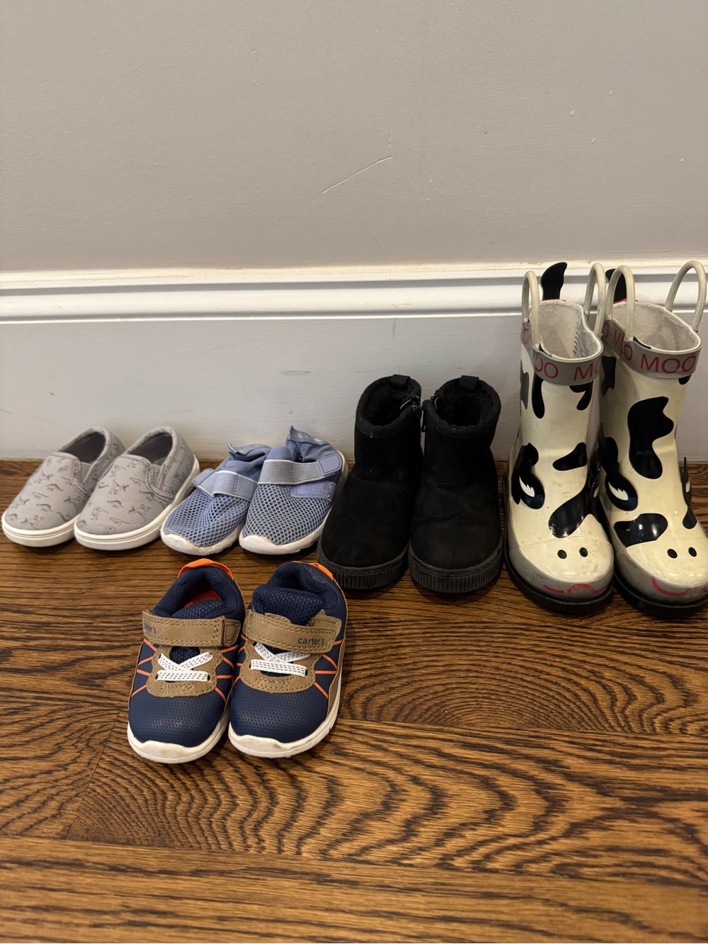 Bundle of Size 5 Toddler Shoes Sneakers Boots